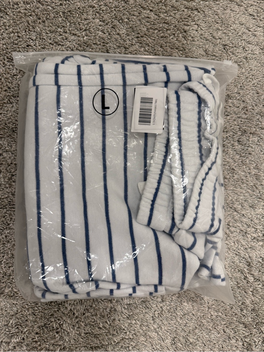 Royal and Reese Tierra Striped Round Neck Top and Pants Set Size Large NWT - Picture 7 of 7